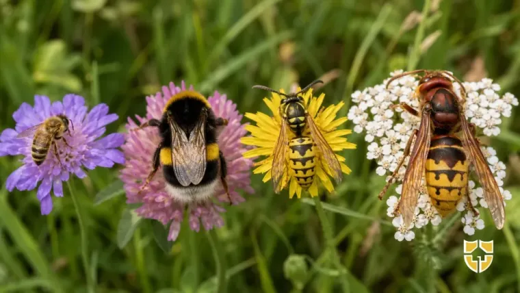 Bourdon, abeille, guêpe ou frelon : les différencier à Montpellier